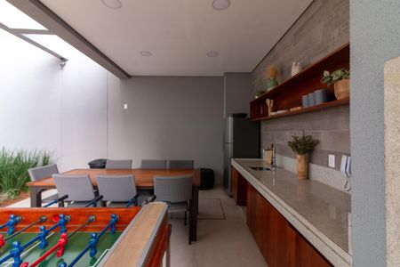 Apartamento à venda com 27m², 1 quarto e sem vagaÁrea comum - Churrasqueira