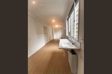 Cozinha de kitnet/studio à venda com 1 quarto, 24m² em Jardim Paulista, São Paulo