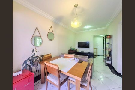 Sala de apartamento à venda com 3 quartos, 80m² em União, Belo Horizonte