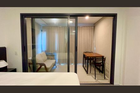 Studio para alugar com 30m², 1 quarto e sem vagaVaranda