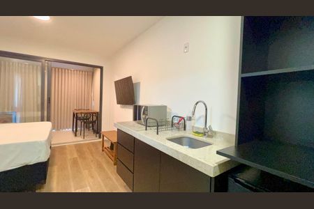 Studio para alugar com 30m², 1 quarto e sem vagaCozinha