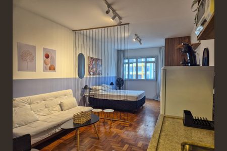 Apartamento à venda com 34m², 1 quarto e sem vagaSala