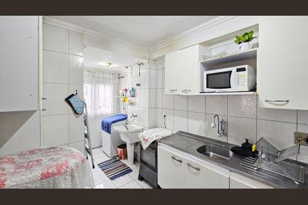 Apartamento à venda com 52m², 2 quartos e 1 vagaCozinha e área de serviço