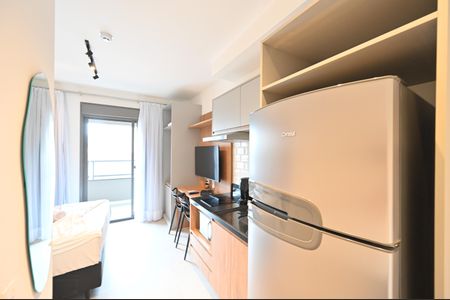 Studio à venda com 28m², 1 quarto e sem vagaCozinha