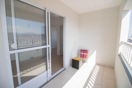 VARANDA DA SALA de apartamento para alugar com 2 quartos, 35m² em Casa Verde Alta, São Paulo