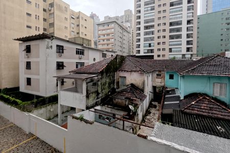 Vista do Quarto 1 de kitnet/studio para alugar com 1 quarto, 28m² em José Menino, Santos