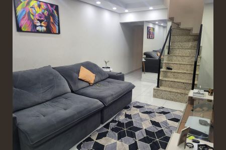 Sala de casa à venda com 2 quartos, 225m² em Jardim Guarará, Santo André