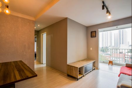 Sala de apartamento para alugar com 3 quartos, 74m² em Vila Helena, Santo André