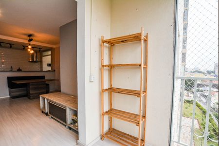 Varanda da Sala de apartamento para alugar com 3 quartos, 74m² em Vila Helena, Santo André