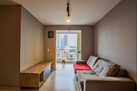 Sala de apartamento para alugar com 3 quartos, 74m² em Vila Helena, Santo André