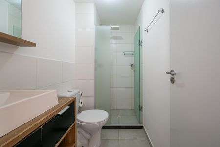 Studio para alugar com 34m², 2 quartos e sem vaga Studio para alugar com 34m², 2 quartos e sem vagaBanheiro