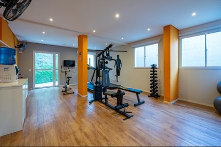 Studio para alugar com 34m², 2 quartos e sem vaga Studio para alugar com 34m², 2 quartos e sem vagaÁrea comum - Academia