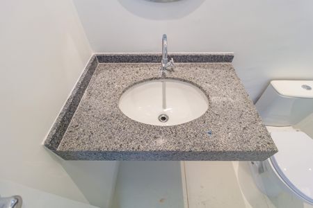 Detalhe - Banheiro de kitnet/studio à venda com 1 quarto, 25m² em Vila Prudente, São Paulo