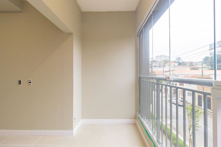 Varanda de kitnet/studio à venda com 1 quarto, 25m² em Vila Prudente, São Paulo