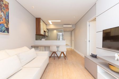 Sala de apartamento para alugar com 1 quarto, 62m² em Itaim Bibi, São Paulo