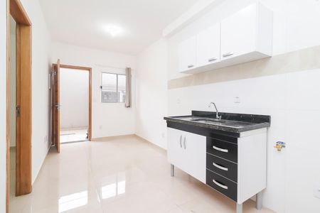 Sala/Cozinha de casa de condomínio para alugar com 2 quartos, 46m² em Cidade Antônio Estêvão de Carvalho, São Paulo