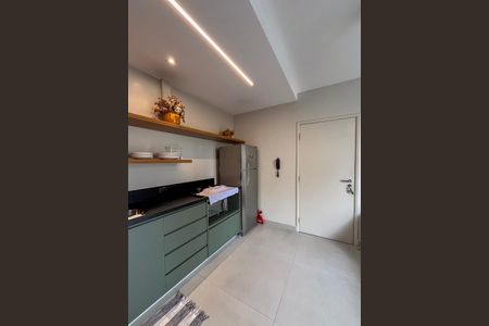Cozinha de apartamento para alugar com 1 quarto, 41m² em Aclimação, São Paulo