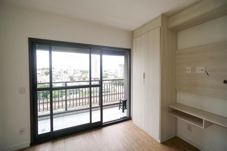Sala quarto e cozinha de kitnet/studio para alugar com 1 quarto, 23m² em Vila Esperança, São Paulo