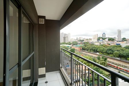 Varanda de kitnet/studio para alugar com 1 quarto, 23m² em Vila Esperança, São Paulo