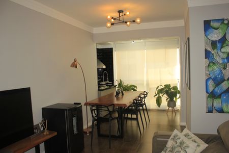 Apartamento à venda com 59m², 2 quartos e 1 vagaSala com varanda Gourmet 