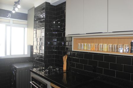 Apartamento à venda com 59m², 2 quartos e 1 vagaCozinha com lavanderia