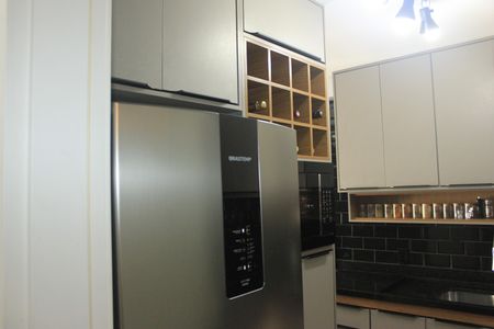 Apartamento à venda com 59m², 2 quartos e 1 vagaCozinha com lavanderia