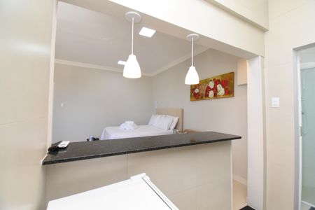 Studio para alugar com 25m², 1 quarto e sem vagaCozinha do Studio