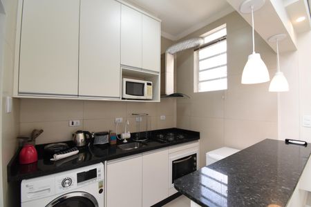 Cozinha do Studio de kitnet/studio para alugar com 1 quarto, 25m² em Centro, Curitiba