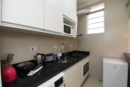 Cozinha do Studio de kitnet/studio para alugar com 1 quarto, 25m² em Centro, Curitiba