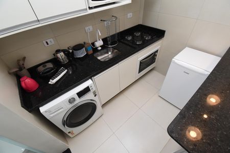 Studio para alugar com 25m², 1 quarto e sem vagaCozinha do Studio