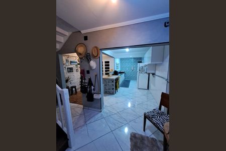 Sala de casa à venda com 2 quartos, 133m² em Vila Santa Teresa, Santo André