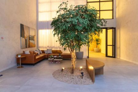 Studio para alugar com 24m², 1 quarto e sem vaga Studio para alugar com 24m², 1 quarto e sem vagaHall de entrada