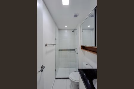 Banheiro de kitnet/studio para alugar com 1 quarto, 27m² em Vila Mariana, São Paulo