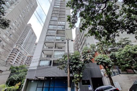 Studio para alugar com 27m², 1 quarto e sem vagaFachada - Plaquinha