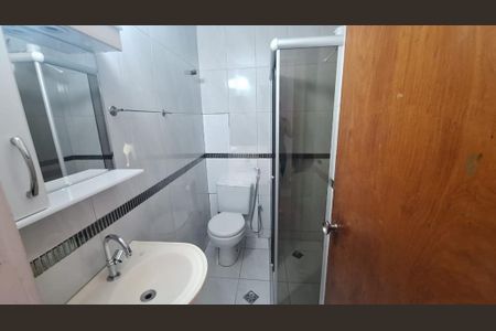 Banheiro de kitnet/studio à venda com 1 quarto, 26m² em Funcionários, Belo Horizonte