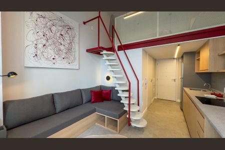 Estúdio de apartamento para alugar com 1 quarto, 36m² em Jardim das Acacias, São Paulo