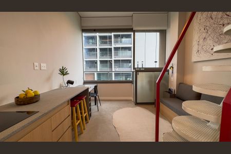 Estúdio de apartamento para alugar com 1 quarto, 36m² em Jardim das Acacias, São Paulo