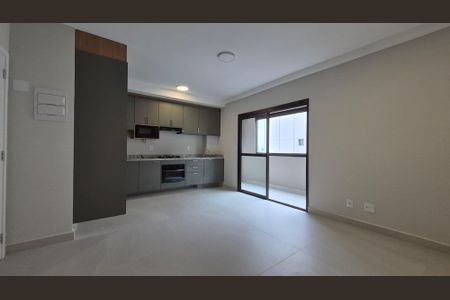Sala  de apartamento para alugar com 1 quarto, 52m² em Parque das Nações, Santo André