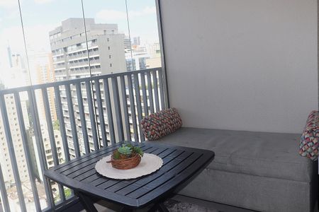 Studio à venda com 24m², 1 quarto e sem vagaVaranda
