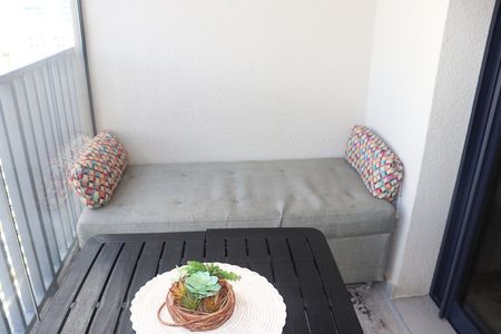 Studio à venda com 24m², 1 quarto e sem vagaVaranda