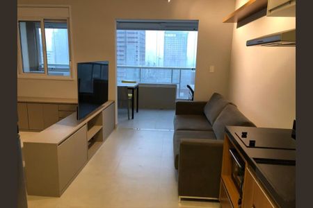 Studio para alugar com 38m², 1 quarto e 1 vagaSala