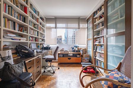 Sala - Escritório de apartamento para alugar com 3 quartos, 150m² em Jardim Paulista, São Paulo
