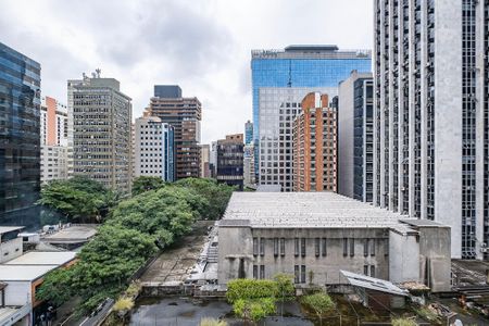 Sala - Vista de apartamento para alugar com 3 quartos, 150m² em Jardim Paulista, São Paulo