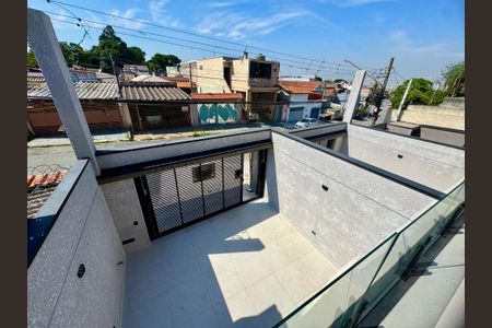 Sacada da Suíte 1 de casa à venda com 3 quartos, 210m² em Jardim Vila Galvao, Guarulhos