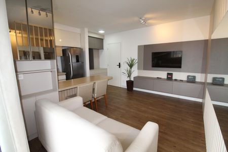Sala de apartamento para alugar com 1 quarto, 45m² em Parque Residencial Aquarius, São José dos Campos