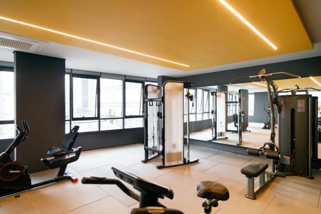 Studio à venda com 41m², 0 quarto e sem vagaAcademia