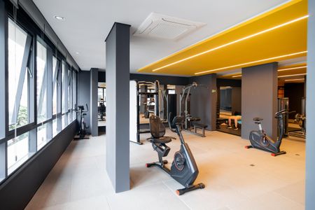 Studio à venda com 41m², 0 quarto e sem vagaAcademia