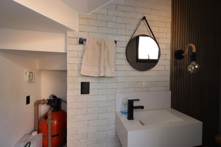 Casa à venda com 180m², 3 quartos e 3 vagasLavabo da Área Gourmet do Térreo