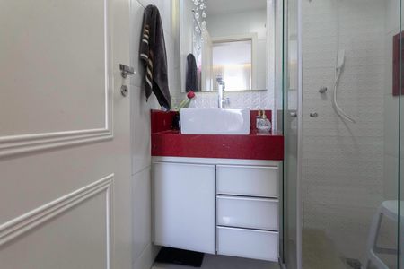 Apartamento à venda com 143m², 4 quartos e 2 vagasBanheiro da suíte 