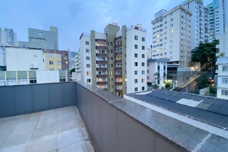 Apartamento para alugar com 137m², 2 quartos e 2 vagasVista da Cobertura